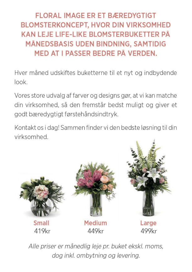 Floral Image - Koncept og sortiment