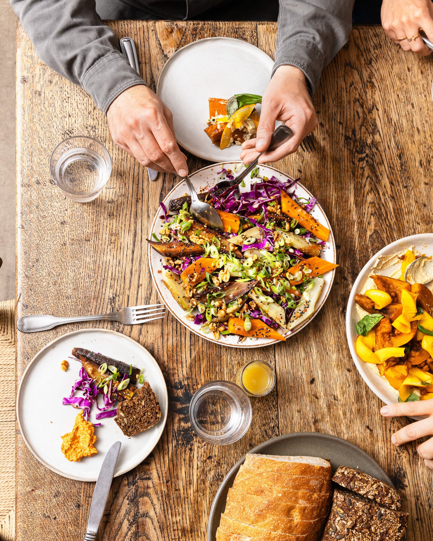 Madklubben Catering - Vegetariske forretter fra Madklubbens frokost International