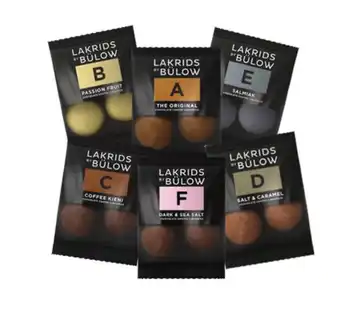 Lakrids by Bülow, mini mix / 50 stk