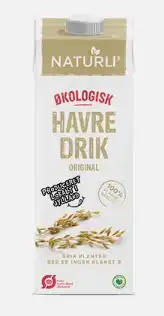 Naturli øko. Havremælk - 1L