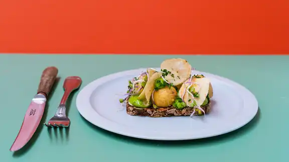 Kartoffelmad glutenfri og vegansk (1 stk.)