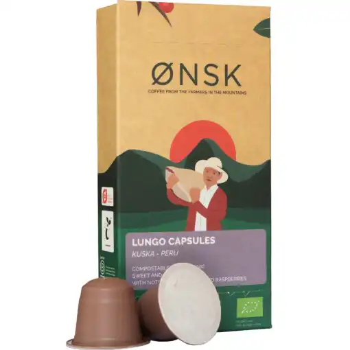 Kuska - Lungo kaffekapsler - 100 stk