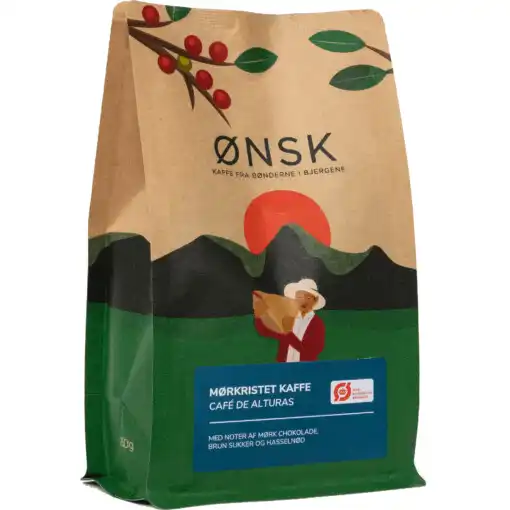 Café de Alturas - Mørkristet kaffe ØKO - 1kg